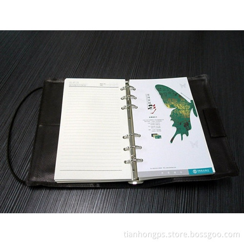 PU Leather Cover Notebook Printing with Low Price
